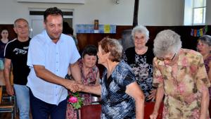 Кметът на Велико Търново Даниел Панов посети село Ветринци за
