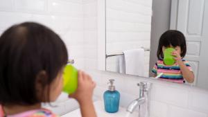 дете баня флуор