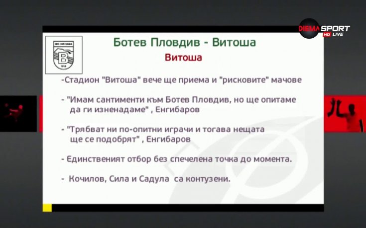 Ботев Пловдив ще търси своята втора победа в efbet Лига