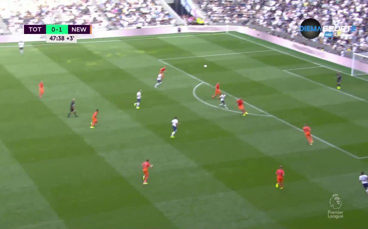 Тотнъм - Нюкасъл 0:1 /първо полувреме/