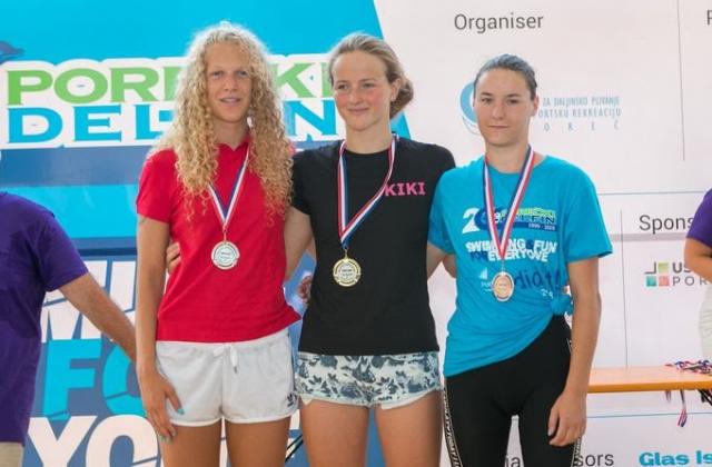 Василики Кадоглу е №1 на плувен маратон в Хърватия