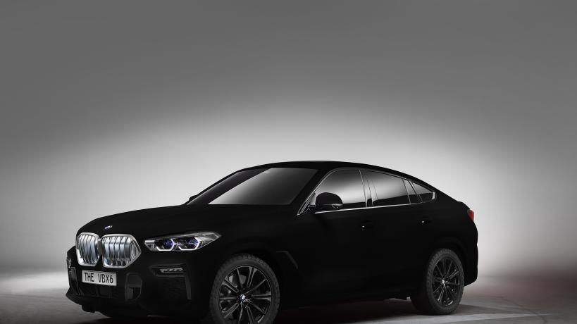 BMW X6 Vantablack