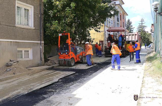 Цялостно преасфалтират основни трафик улици край Царевец идната седмица