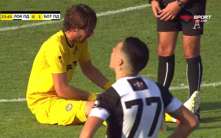 Първата кръв в дербито пусна Кристиян Димитров