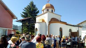 освещаване храм Кулата Враца