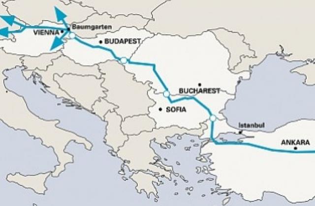 Набуко предлага три пъти по-къс газопровод
