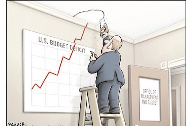 Бюджетният дефицит на САЩ най-висок за всички времена