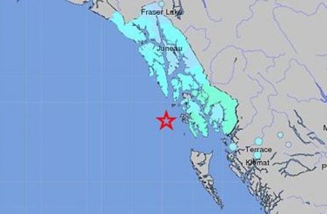 Силно земетресение вдигна цунами край Аляска