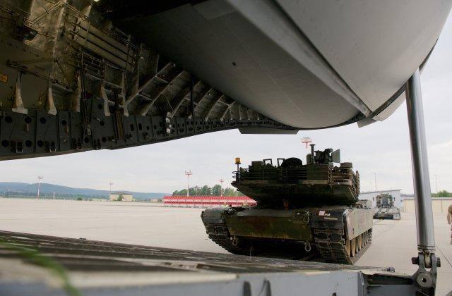 Американските танкове вече са в България