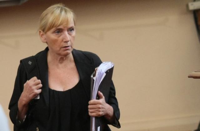 Прокуратурата повдигна обвинение на Елена Йончева за пране на пари