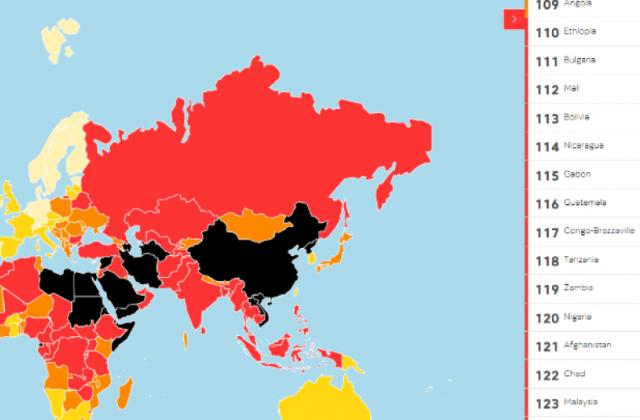 България остава на 111-о място по свобода на медиите
