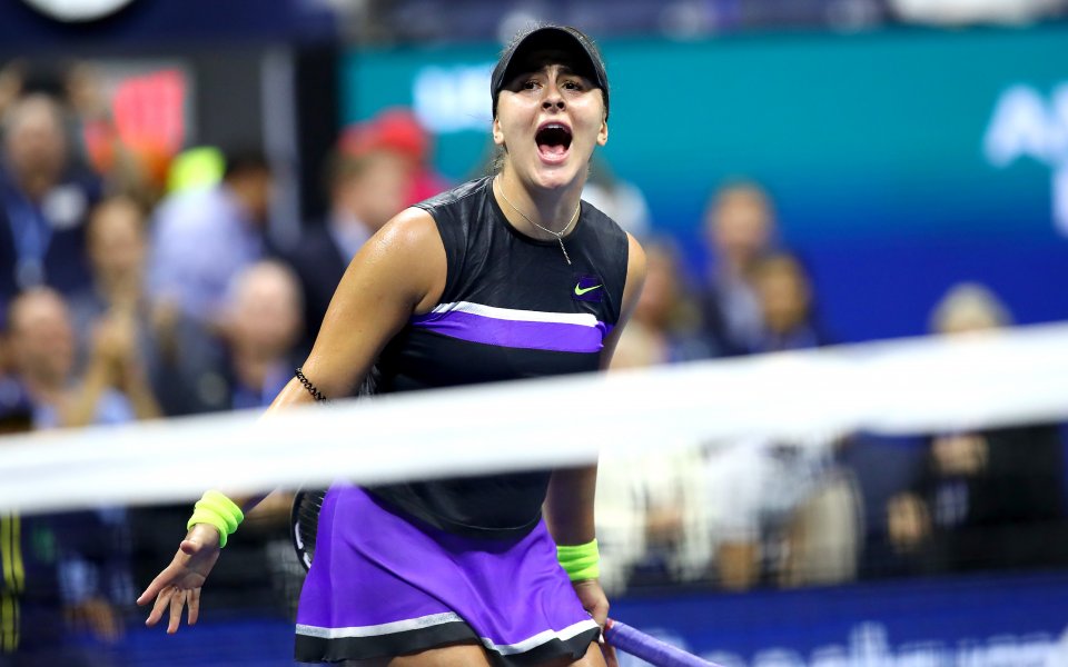 Младата кандска тенисистка Бианка Андреску си осигури първи финал на