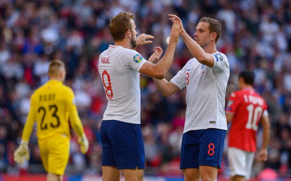 Победата на Англия над България с 4:0 в европейските квалификации
