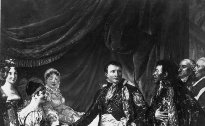  Император Наполеон I и втората му брачна половинка Мария-Луиза 