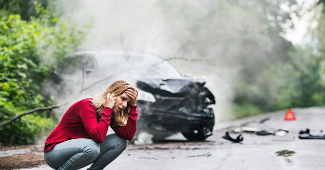 Смъртните случаи при катастрофи на автомобили се случват почти два