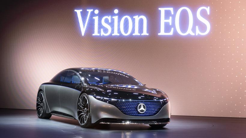 Mercedes Benz Vision EQS