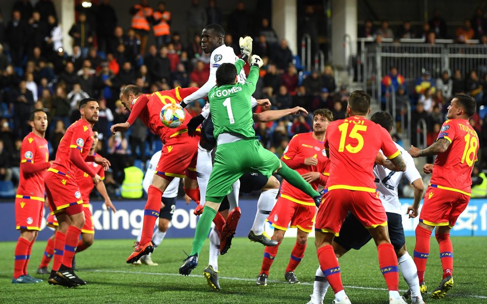Отборът на Андора прекъсна серия от 56 поражения в квалификациите