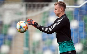 Германският вратар на Арсенал Бернд Лено демонстрира сериозно самочувствие и привързаност към