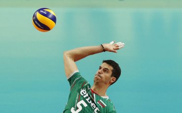 Българският волейболен национал Светослав Гоцев коментира пред камерата на федерацията