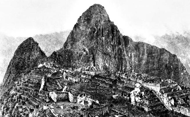1911: Първи снимки след откриването на Мачу Пикчу