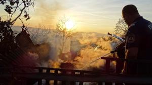 пожар Благоевград