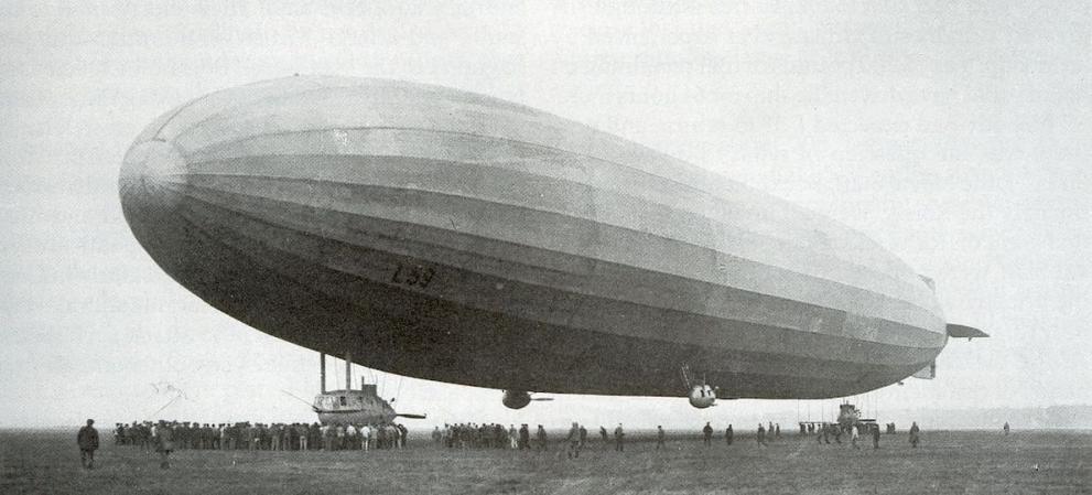 Любопитен момент от военната история на Ямбол се свързва именно с легендарния цепелин L 59 – една от двете най-големи немски летателни машини, използвани през Първата световна война.