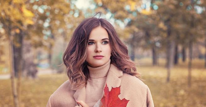 Кафява кожа овърсайз якета обувки със заострени върхове и много