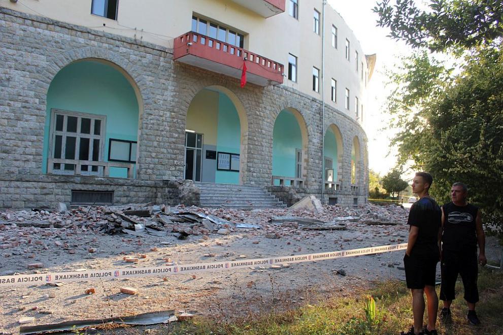  земетресение Албания 
