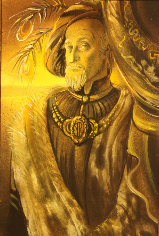 <p>Иван С. като Тимон Атински</p>