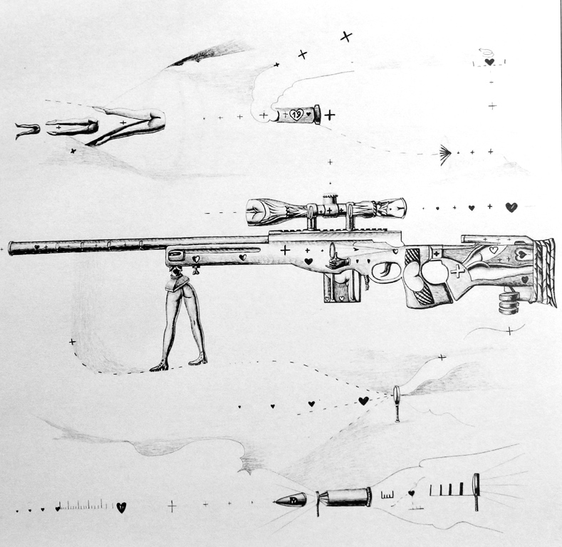 10 WEAPONS DRAWINGS на Деян Янев - атакуват въображението ни - Сн. 4 ...