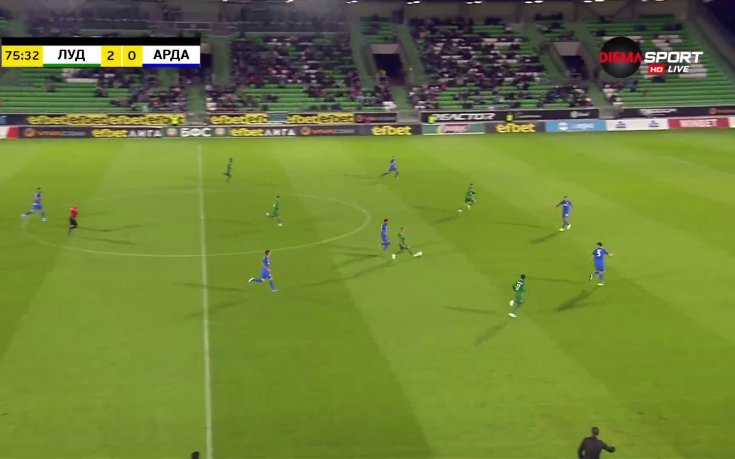 Лудогорец - Арда 2:0 /репортаж/