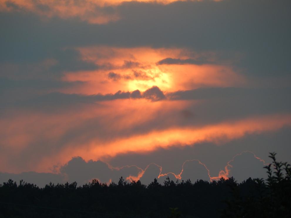 есен времето залез