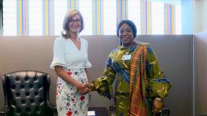 Екатерина Захариева Гана Шърли Айоркор Бочуей