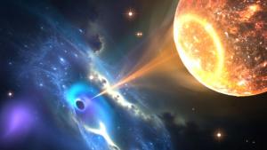 Астрономите наблюдаваха как черна дупка разкъсва звезда скитаща се прекалено