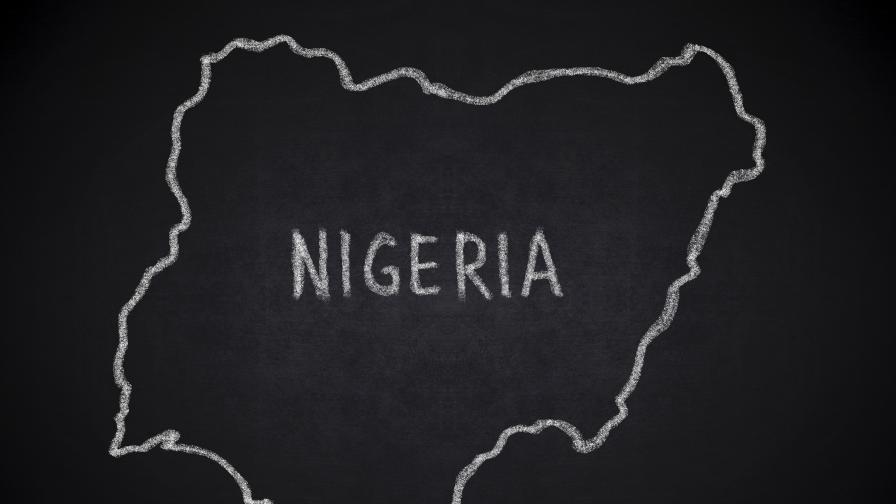 нигерия карта