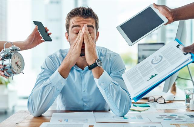 Стресът на работното място вече представлява над 40% от всички