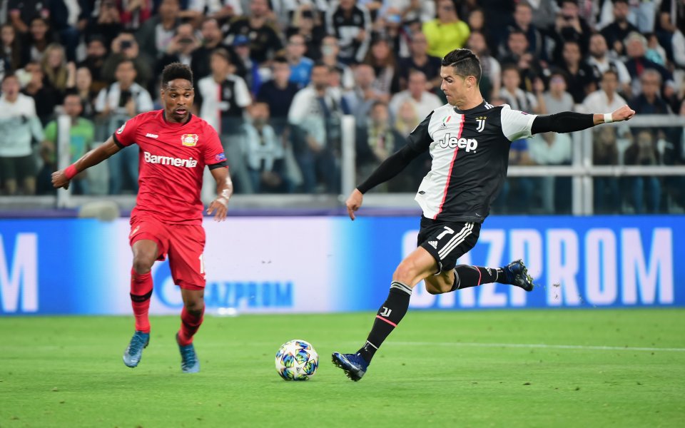 Снощи Кристиано Роналдо вкара 127-ия си гол в Шампионската лига,