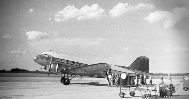 Остарял самолет наричан Летящата крепост B 17 се разби при опит