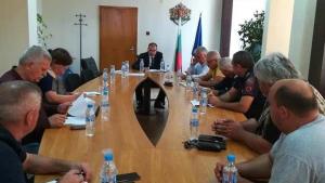Заместник областният управител Евгени Драганов откри и ръководи заседание на
