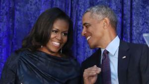 Бившият президент Барак Обама и бившата първа дама Мишел Обама