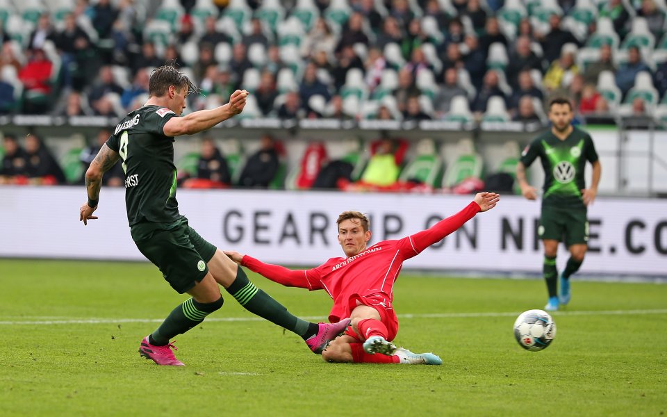 Волсфбург победи с 1:0 състава на Унион Берлин в двубой