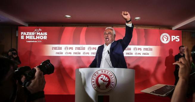 Социалистическата партия на премиера Антониу Коща печели парламентарните избори в