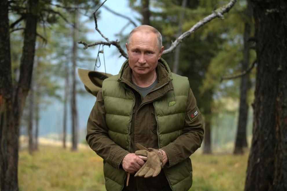 Владимир Путин на почивка в Сибир за 67-ия си рожден ден