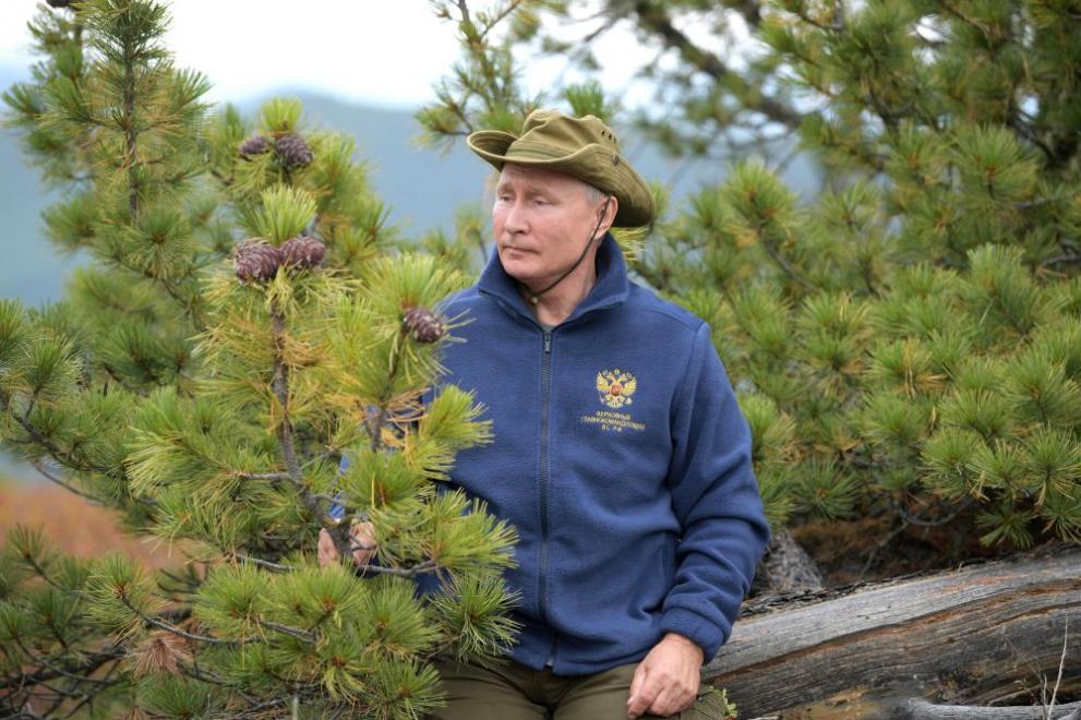 Владимир Путин на почивка в Сибир за 67-ия си рожден ден