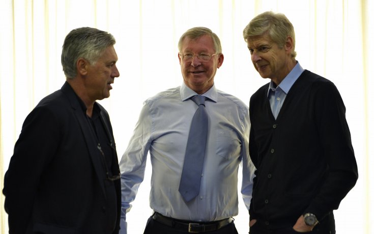 Джентълмени! Сър Алекс с трогателен жест към Венгер