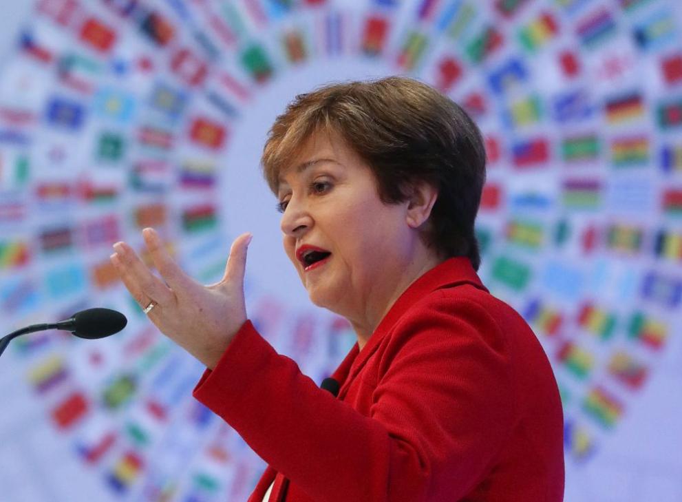 Управляващият директор на Международния валутен фонд Кристалина Георгиева призова Великобритания