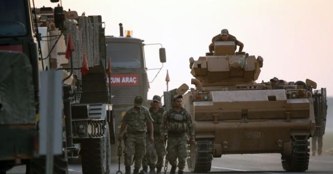 Турските въоръжени сили пресякоха границата със Сирия и пристъпиха към