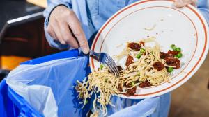 изхвърляне на храна