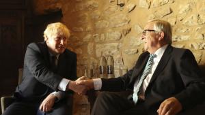 Жан Клод Юнкер Борис Джонсън