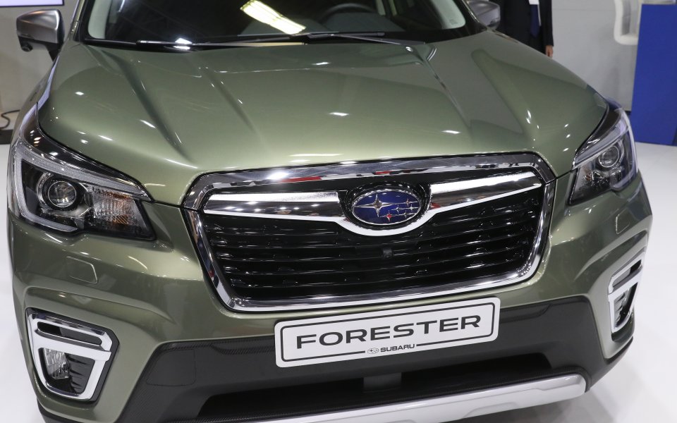 На щанда на Subaru на Автомобилен салон София 2019 може